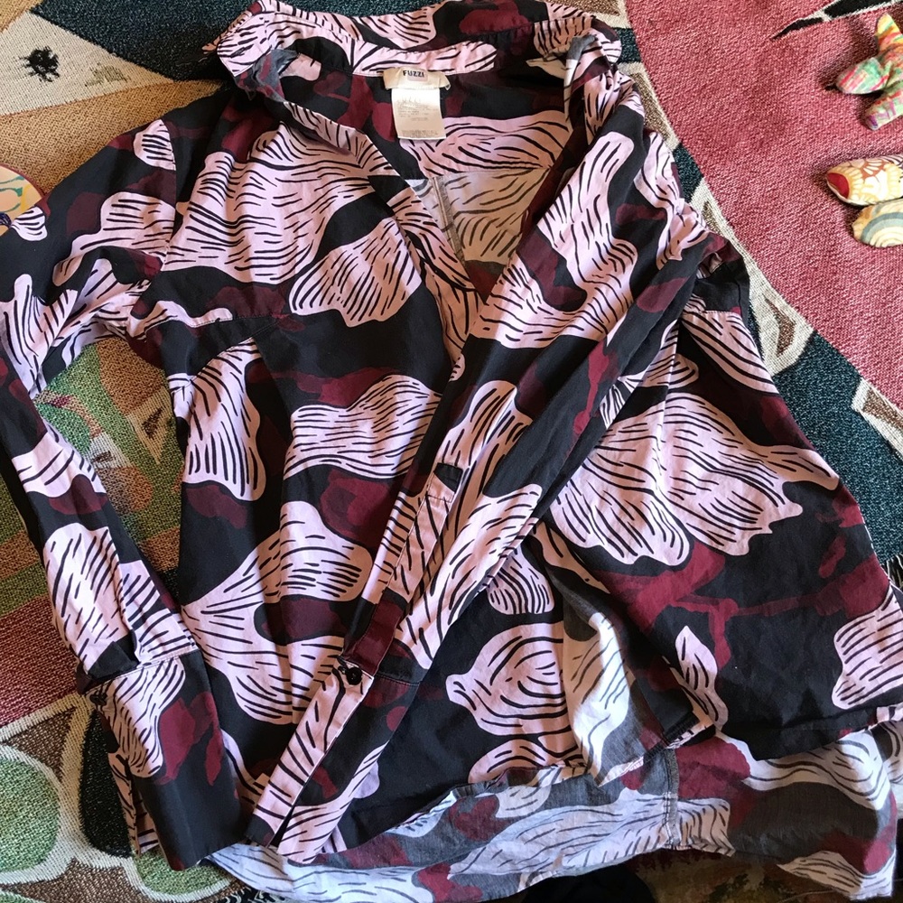 FUZZI button up shirt